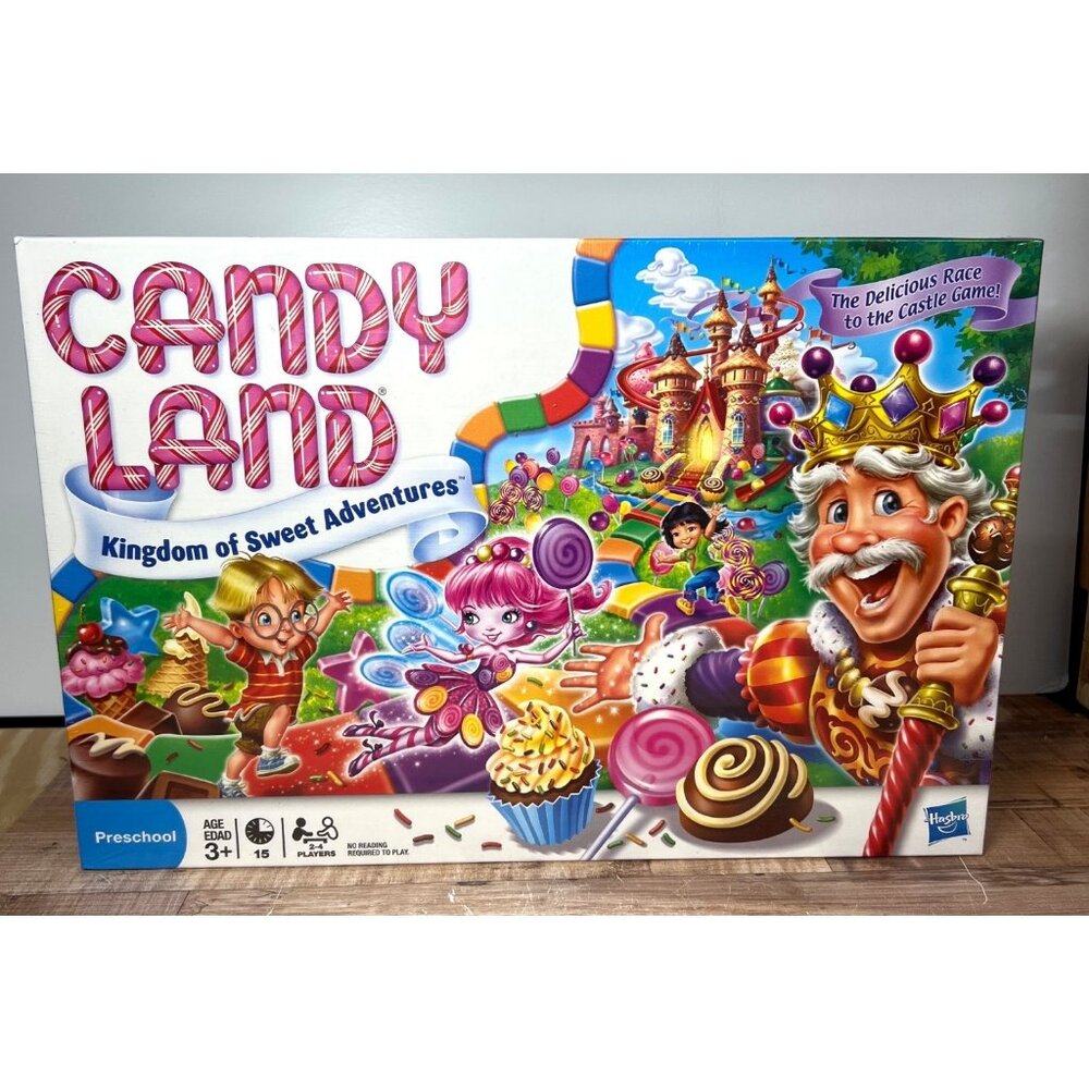 Candy Land Board Game Kingdom Of Sweet Adventures Family Fun For Ages 3+ Sealed